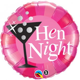 Hen Night Cocktail Party Balloon
